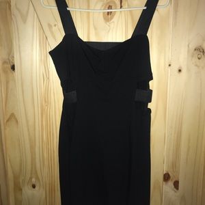 Little black cut out dress